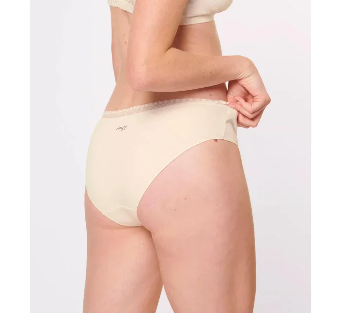 sloggi GO Ribbed R Hipster C2P - BROWN - SLOGGI BROWN - SLOGGI sloggi GO Ribbed R Hipster C2P - BROWN - SLOGGI BROWN - SLOGGI