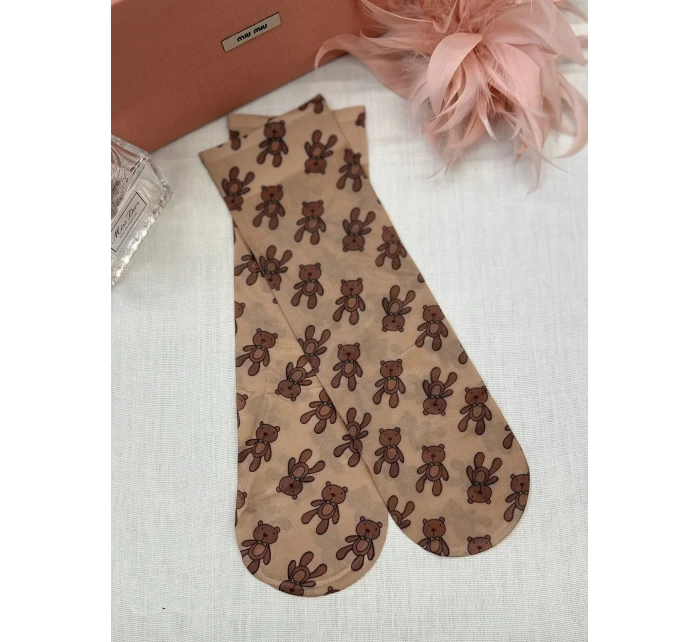 Dámské vzorované ponožky model 7465057 20 den - Magnetis