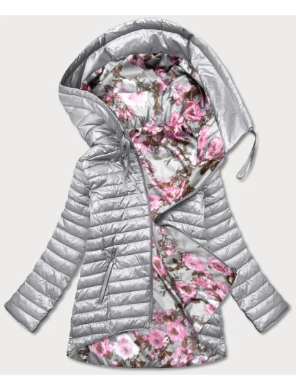 Oboustranná šedá dámská bunda model 17214400 - CANADA Mountain Oboustranná šedá dámská bunda model 17214400 - CANADA Mountain