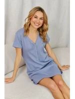 Dámská těhotenská košile 9505 sky blue - Doctornap Dámská těhotenská košile 9505 sky blue - Doctornap