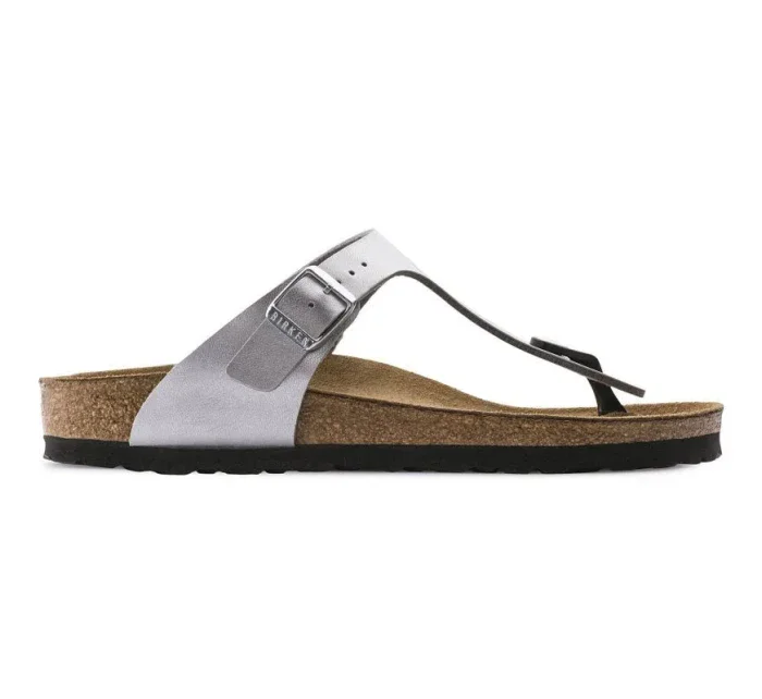 Dámské stříbrné žabky Gizeh model 20701296 - Birkenstock