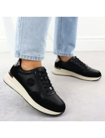 Dámské černé kožené polobotky Filippo DP7106/25 Dámské černé kožené polobotky Filippo DP7106/25