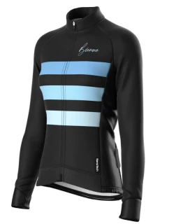 Biemme tričko s dlouhým rukávem MERINGA černo-modré S