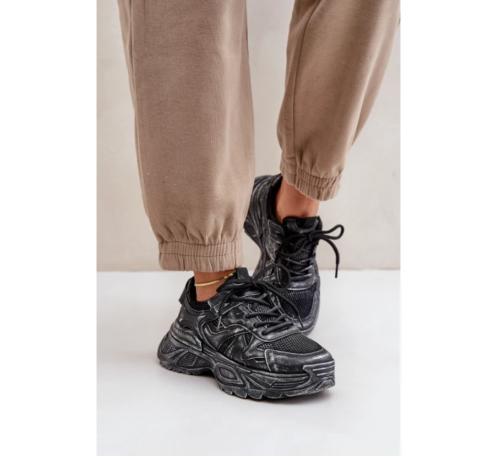 Dámské tenisky s na platformě černé model 21680934 - Boto Dámské tenisky s na platformě černé model 21680934 - Boto