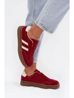 Dámské semišové tenisky na platformě bordové model 21708116 - EVENTO Dámské semišové tenisky na platformě bordové model 21708116 - EVENTO