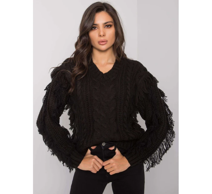 Sweter CA SW model 21757220 czarny - FPrice Sweter CA SW model 21757220 czarny - FPrice