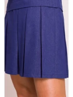 model 20970485 Džínové šaty se záhyby modré - Moe model 20970485 Džínové šaty se záhyby modré - Moe