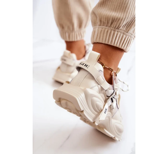 Sportovní obuv Tenisky GOE JJ2N4082 Béžová Sportovní obuv Tenisky GOE JJ2N4082 Béžová