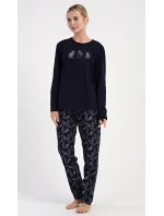 Dámské pyžamo dlouhé model 21745712 - Vienetta Dámské pyžamo dlouhé model 21745712 - Vienetta