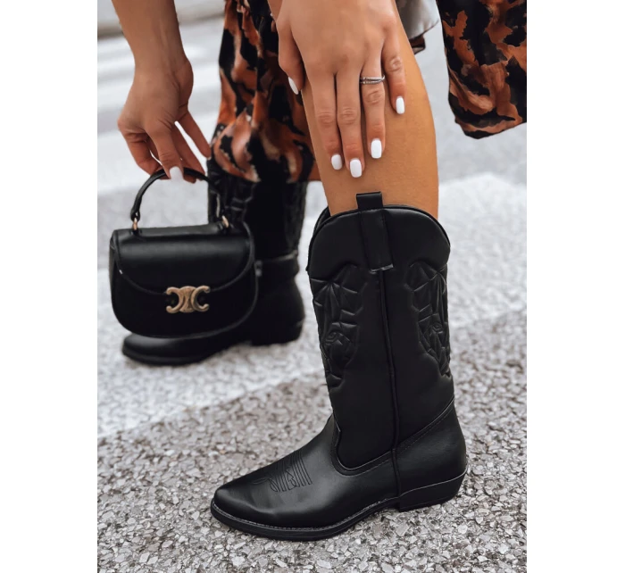 Dámské boty black Dstreet model 21971964 - FashionStreet Dámské boty black Dstreet model 21971964 - FashionStreet