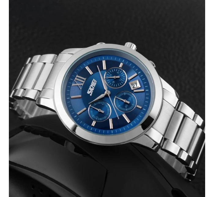 Pánské hodinky Skmei 9097BU + BOX Pánské hodinky Skmei 9097BU + BOX