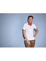 JN 715 Dámské piqué polo v  stylu lime green white model 22488643 - Daiber
