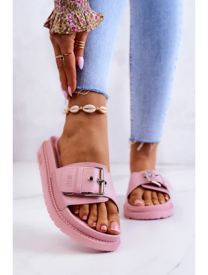 Klasické pantofle Big Star Růžová model 21579639 - Big Star Shoes