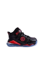 Dětské zateplené sportovní boty Big Star KK374095 Černá Dětské zateplené sportovní boty Big Star KK374095 Černá