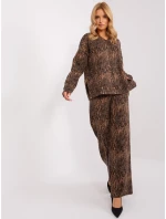 Komplet LK KMPL  camelowy model 19309683 - FPrice