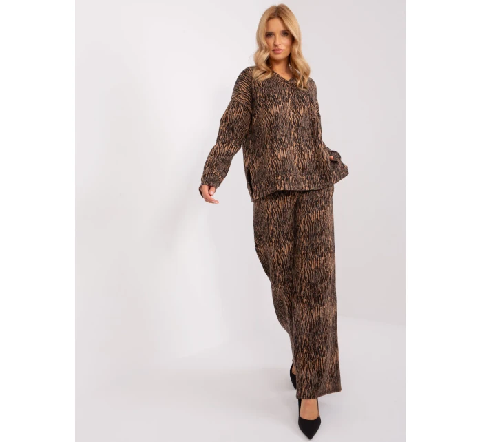 Komplet LK KMPL  camelowy model 19309683 - FPrice