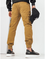 Pánské béžové cargo kalhoty Dstreet UX4177