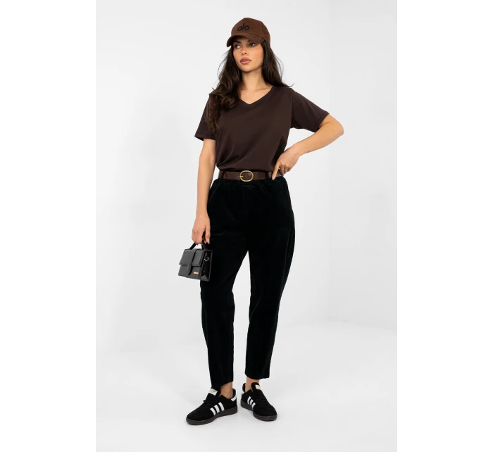 Kordové kalhoty model 224056 Italy Moda