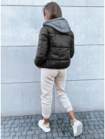 Dámská prošívaná bunda KHALEESI černá FashionStreet TY3879 Dámská prošívaná bunda KHALEESI černá FashionStreet TY3879