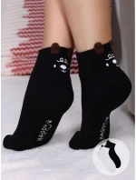 YOCLUB SKA-0178 Dívčí vyšívané ponožky 35-38