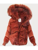 dámská bunda s kapucí model 21242236 - Libland