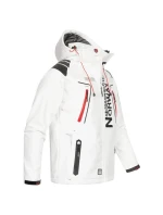 Geographical Norway pánská rychleschnoucí sportovní bunda s kapucí Techno MEN 056 BS3 white (WU1060H/GN) pánské Geographical Norway pánská rychleschnoucí sportovní bunda s kapucí Techno MEN 056 BS3 white (WU1060H/GN) pánské
