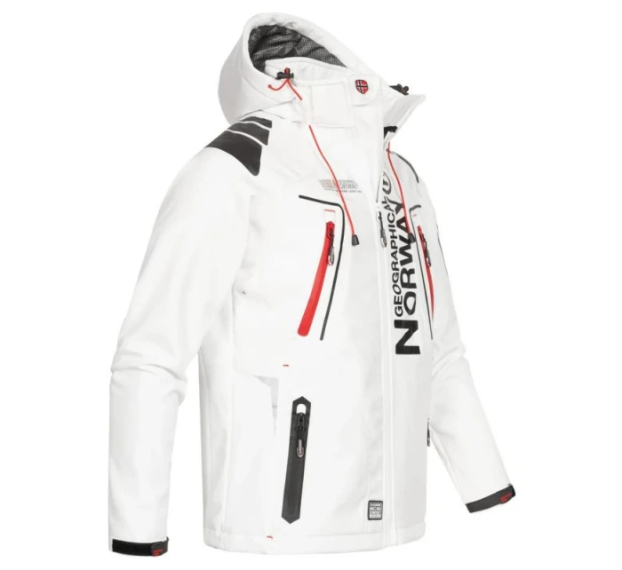 Geographical Norway pánská rychleschnoucí sportovní bunda s kapucí Techno MEN 056 BS3 white (WU1060H/GN) pánské Geographical Norway pánská rychleschnoucí sportovní bunda s kapucí Techno MEN 056 BS3 white (WU1060H/GN) pánské