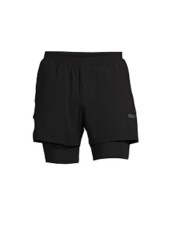 Pánské šortky CASALL M Double Layer Shorts, černé