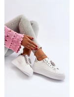 Dámské tenisky s ozdobou Bílé Celedria