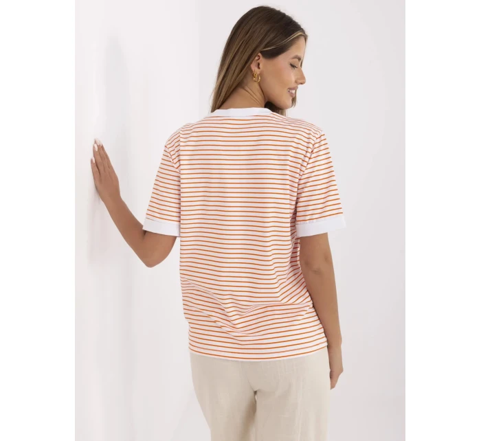 Bluzka MI BZ pomarańczowy model 21121788 - FPrice Bluzka MI BZ pomarańczowy model 21121788 - FPrice