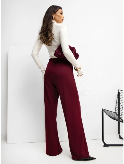 Spodnie dresowe RV DR model 21777673 bordowy - FPrice Spodnie dresowe RV DR model 21777673 bordowy - FPrice