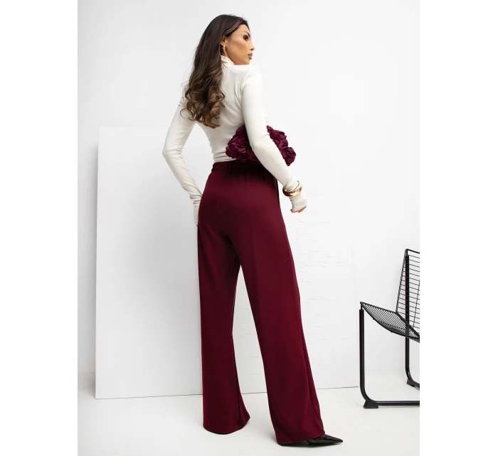 Spodnie dresowe RV DR model 21777673 bordowy - FPrice Spodnie dresowe RV DR model 21777673 bordowy - FPrice