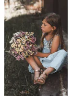 Dětské sandály s popruhy Růžové zlato Isla Dětské sandály s popruhy Růžové zlato Isla