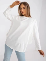 Dámská halenka EM BZ 611.61P Ecru - FPrice Dámská halenka EM BZ 611.61P Ecru - FPrice