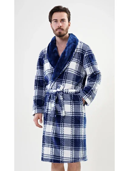 Pánský župan se šálovým límcem model 17741395 - Vienetta MAN
