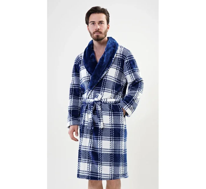 Pánský župan se šálovým límcem model 17741395 - Vienetta MAN