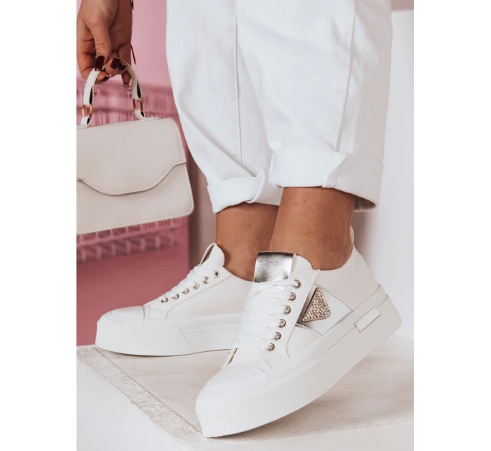 Dámské tenisky na platformě TRENDIS white FashionStreet ZY0703