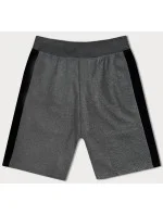 Tmavě šedé pánské sportovní kraťasy (8K281-5) Tmavě šedé pánské sportovní kraťasy (8K281-5)