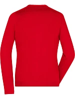 Daiber JN 660 Dámský pletený cardigan s výstřihem do V 02.0660 red Daiber JN 660 Dámský pletený cardigan s výstřihem do V 02.0660 red