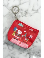 Kabelka s vánočním motivem model 18949628 červený - K-Fashion Kabelka s vánočním motivem model 18949628 červený - K-Fashion