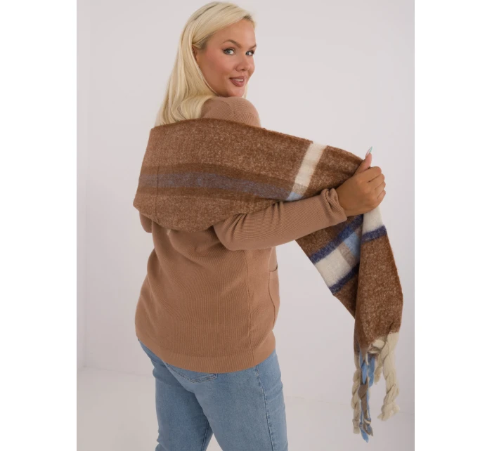 Szalik AT SZ model 20473736 brązowy - FPrice