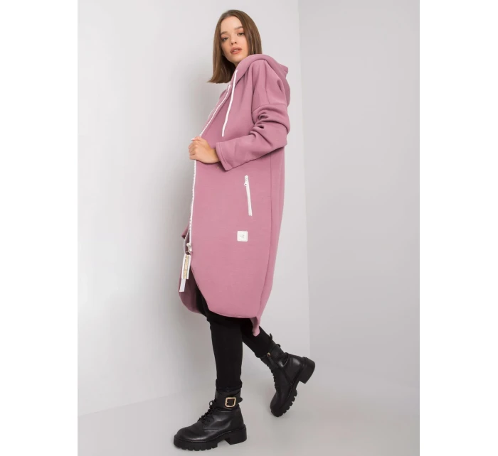 Mikina RV BL 4742.20P tmavě růžová