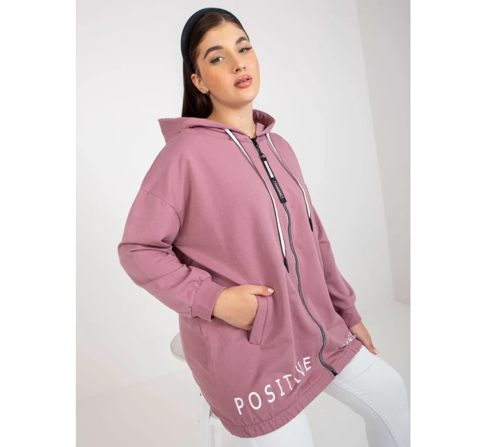 Mikina RV BL 8302.78 tmavě růžová