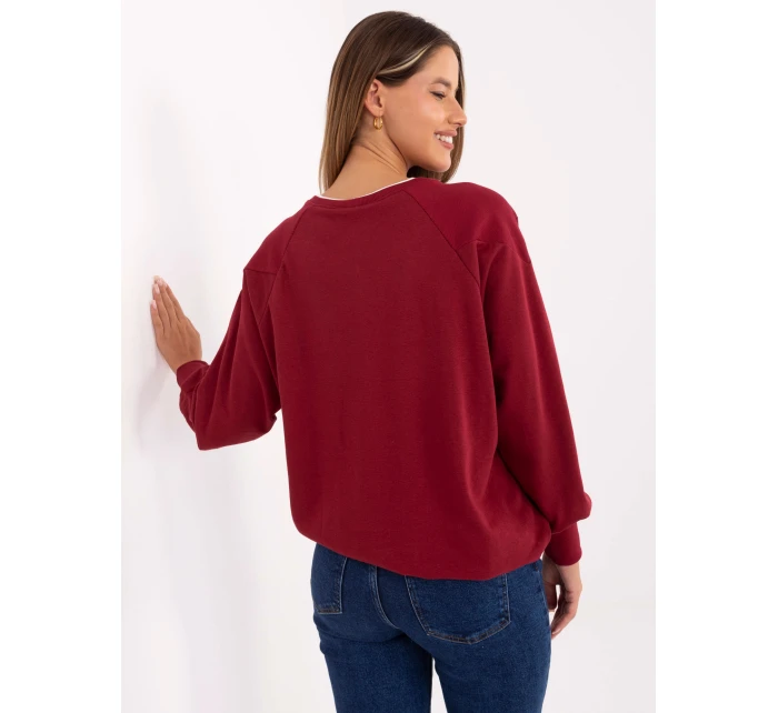 RV BL mikina A870.45 bordó RV BL mikina A870.45 bordó