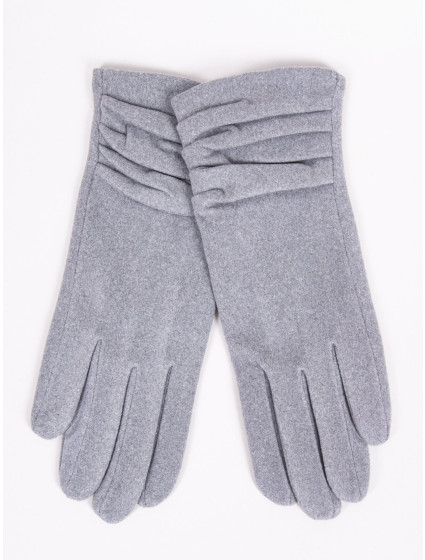 Yoclub Dámské rukavice RES-0155K-665C Grey