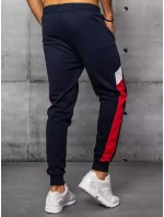 Pánské tmavě modré tepláky Dstreet UX3200 Pánské tmavě modré tepláky Dstreet UX3200