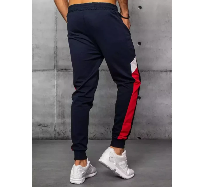 Pánské tmavě modré tepláky Dstreet UX3200 Pánské tmavě modré tepláky Dstreet UX3200