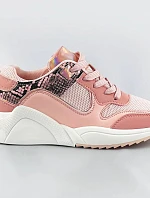 Růžové dámské sportovní boty (6348)
