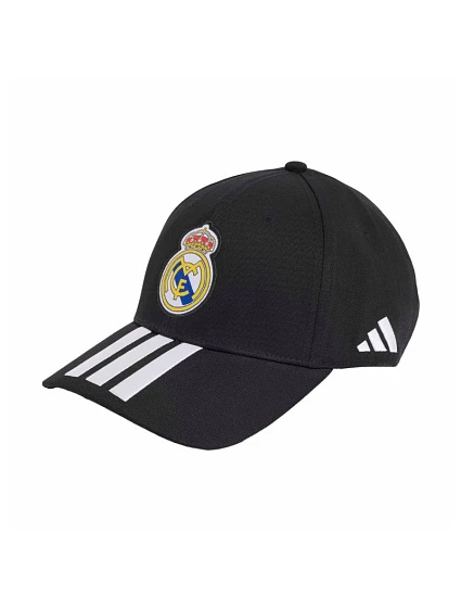 Kšiltovka adidas Real Madrid, černobílá, KQ9575 Kšiltovka adidas Real Madrid, černobílá, KQ9575