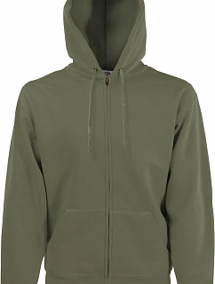 Fruit of the Loom Classic Hooded Sweat Jacket Mikina s kapucí 16.2062 classic olive
